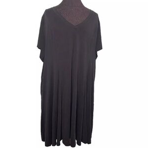 Torrid Plus Size Black Pocket Short Mini Dress